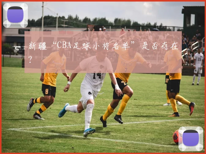 新疆“CBA足球小将名单”是否存在？